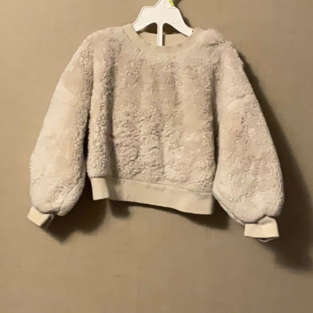 Wonder Nation Cream Pullover Sweatshirt